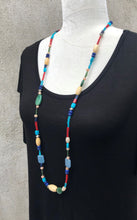 40" Long Mixed Bead Boho Necklace